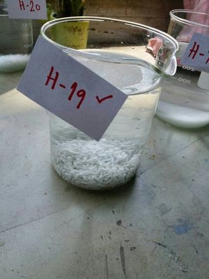 Perles de verre revêtues de faible conductivité thermique imperméabilisation de l'eau