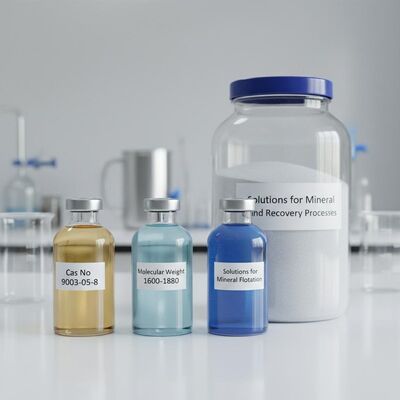 bon prix Cas n° 9003-05-8 Réactifs de flottaison Poids moléculaire 1600 à 1800 Solution pour les procédés de flottaison et de récupération des minéraux en ligne